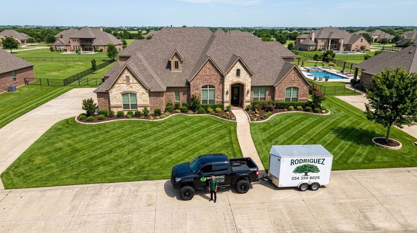Rodriguez LawnCare professional landscaping and lawn maintenance